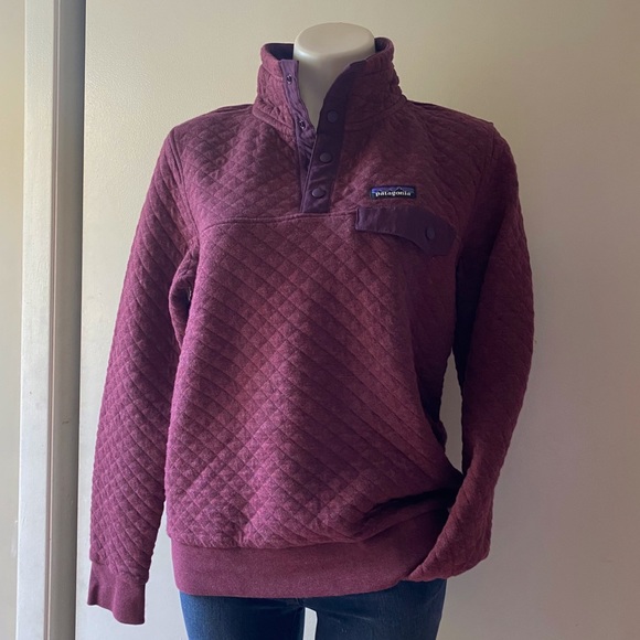 Patagonia Sweaters - Patagonia Organic Cotton Quilt Snap-T pullover M